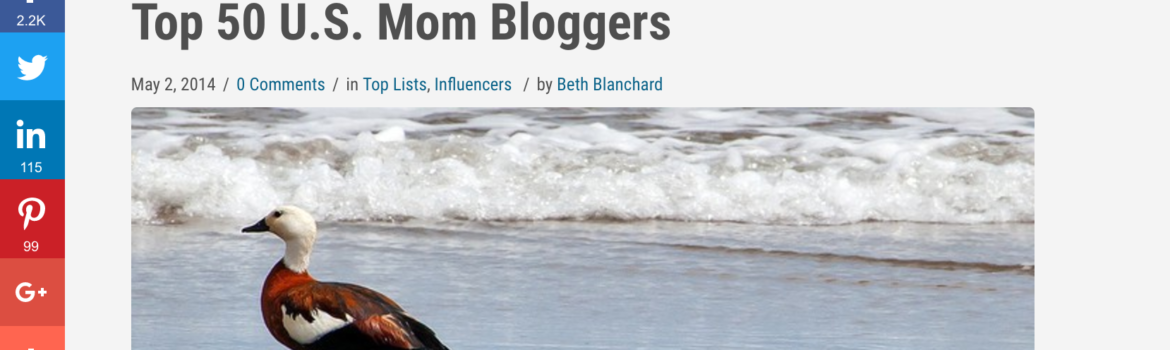 3 (or 50) Mommy Blogs You Should be Reading